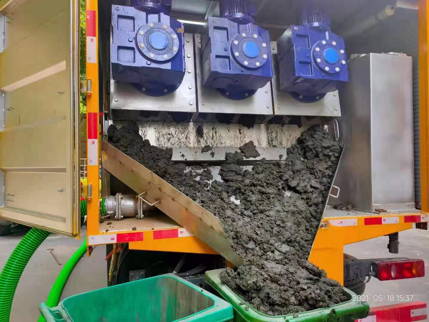 翼城化粪池清掏城市维护站-泥浆净化干湿分离处理